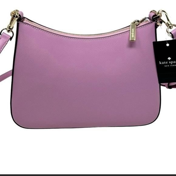 Kate Spade Madison Shoulder Bag Berry Cream Saffiano Leather Crossbody - Picture 3 of 4